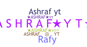 Kælenavn  - Ashrafyt