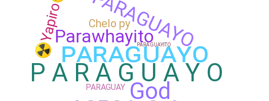 Kælenavn  - Paraguayo