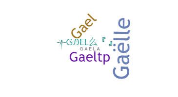 Kælenavn  - Gaela