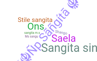 Kælenavn  - Sangita