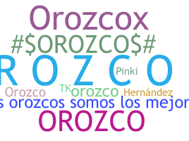 Kælenavn  - Orozco
