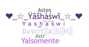 Kælenavn  - Yashaswi