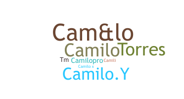 Kælenavn  - CamiloX