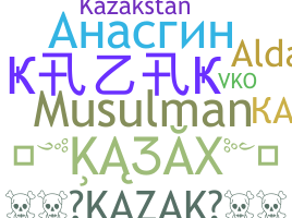 Kælenavn  - Kazak