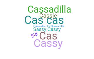 Kælenavn  - Cassidy