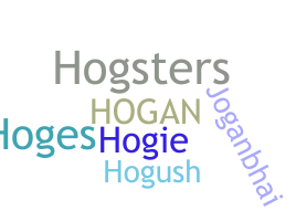 Kælenavn  - Hogan