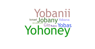 Kælenavn  - Yobani