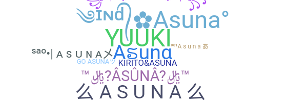 Kælenavn  - Asuna