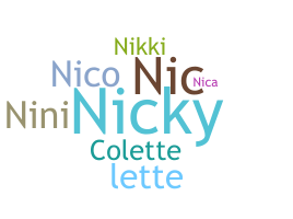 Kælenavn  - Nicolette