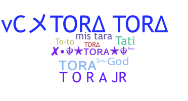 Kælenavn  - Tora