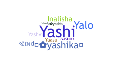 Kælenavn  - Yashika