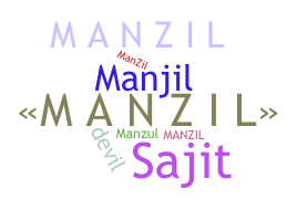 Kælenavn  - Manzil