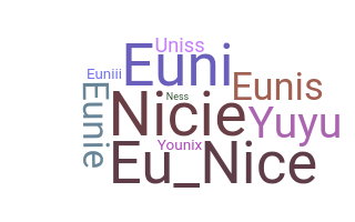 Kælenavn  - Eunice
