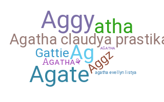 Kælenavn  - Agatha