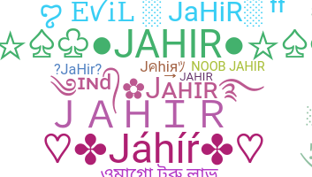 Kælenavn  - Jahir