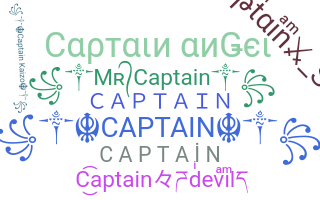 Kælenavn  - Captain