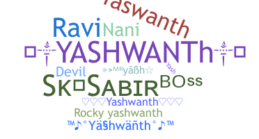 Kælenavn  - Yashwanth
