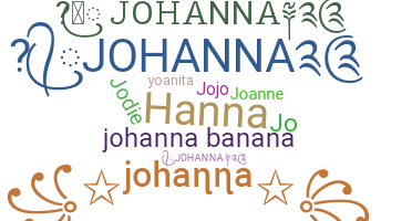 Kælenavn  - Johanna