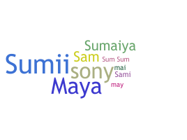 Kælenavn  - Sumaya