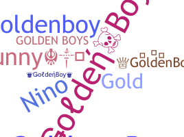 Kælenavn  - GoldenBoy