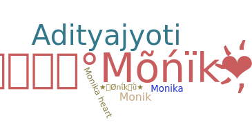 Kælenavn - Monikaii