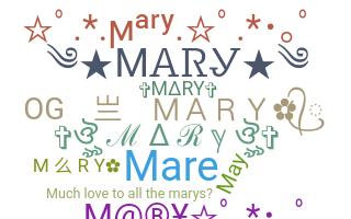Kælenavn  - Mary