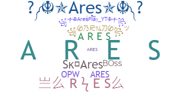 Kælenavn  - Ares