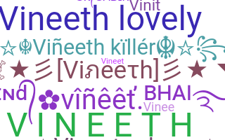Kælenavn  - Vineeth