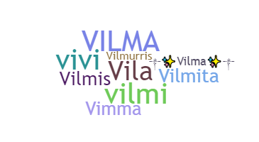 Kælenavn  - Vilma