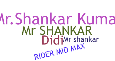 Kælenavn  - MrShankar