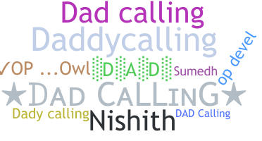 Kælenavn  - Dadcalling