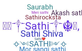 Kælenavn  - Sathi