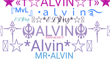 Kælenavn  - Alvin