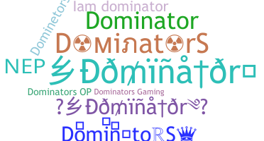 Kælenavn  - DominatorS