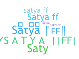 Kælenavn  - Satyaff