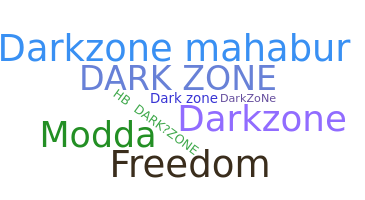 Kælenavn  - darkzone