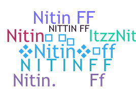 Kælenavn  - Nitinff