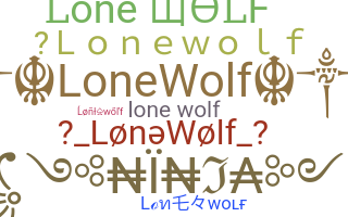 Kælenavn - Lonewolf