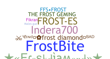 Kælenavn  - frostdiamond