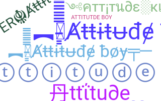 Kælenavn  - Attitudeboy