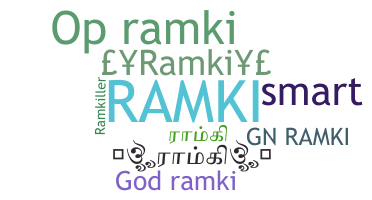 Kælenavn  - Ramki