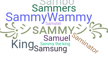 Kælenavn  - Sammy
