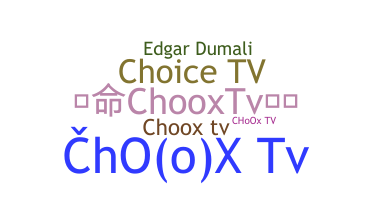 Kælenavn  - ChooxTV