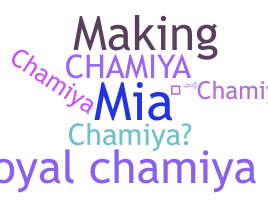 Kælenavn  - chamiya
