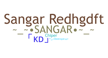 Kælenavn  - Sangar