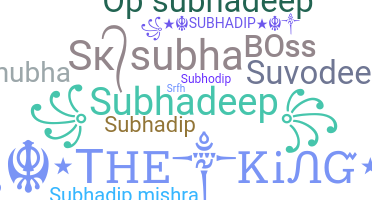 Kælenavn  - Subhadeep