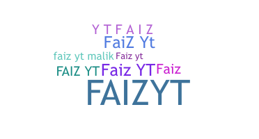 Kælenavn  - Faizyt