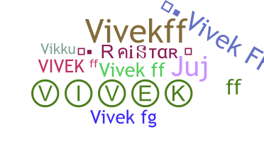 Kælenavn  - VivekFF