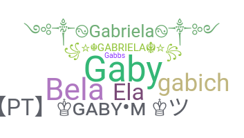 Kælenavn  - Gabriela