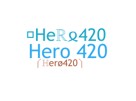 Kælenavn  - Hero420